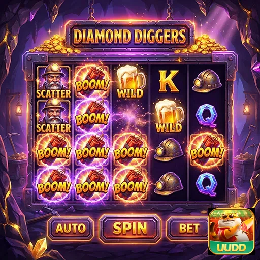 Imagem do jogo Diamond Diggers na plataforma uudd.