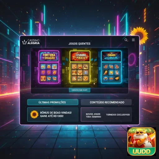Interface de jogos VIP da uudd com slots destacados.