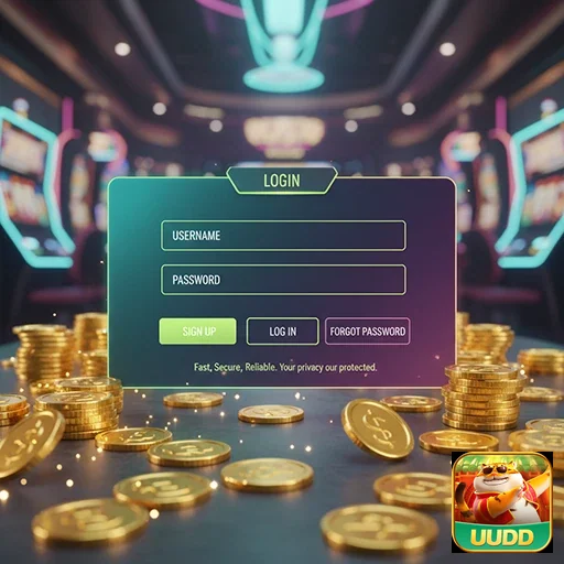Tela de login da uudd com campos para usuário e senha.
