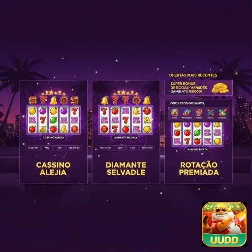 Detalhe das slots VIP na uudd com promoções exclusivas.