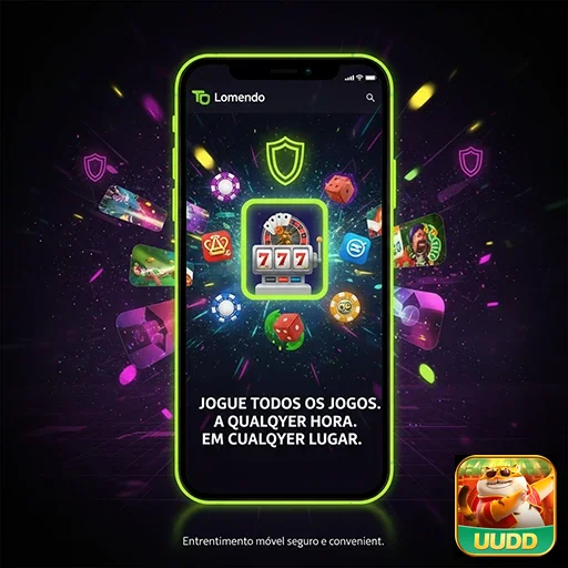 Tela do uudd com slots e jogos mobile disponíveis.
