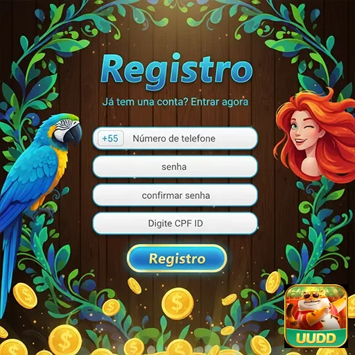 Tela de registro do site uudd com campos para cadastro.